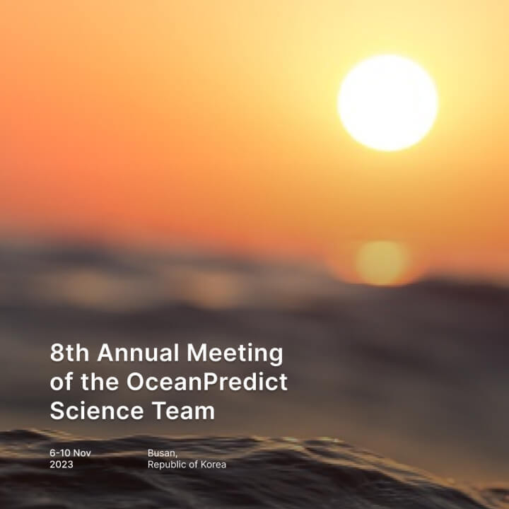 8th Annual Meeting of the OceanPredict Science Team